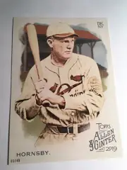 2019 Topps Allen & Ginter Jumbo 5x7 Rogers Hornsby Cardinals 384 05/49