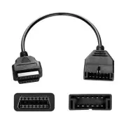 1* 12 Pin OBD1 To 16 Pin OBD2 Convertor Adapter Cable For GM Diagnostic Scanner