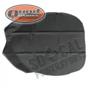 Quad Works Seat Cover-Gripper-Black for 2003-2006 Polaris Magnum 330 4x4 ATV