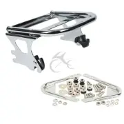 Two-Up Mount Rack Docking Hardware Kit Fit For Harley Touring Tour Pak 1997-2008