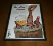 NATIONAL BOHEMIAN BEER FRAMED AD PRINTS - NATIONAL BREWING CO. - YOUR CHOICE