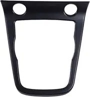 ZYBUFON Compatible for Jaguar F-Type f Type 2013-2024 Car Gear Decoration Frame Sticker ABS Carbon Fiber Interior Accessories 1 Pcs(Matt Black)