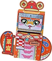 Eigell Chinese New Year Red Envelope Red Packet ATM Design Creative Lucky Money Gift Envelope Hongbao for Party Graduation Decor