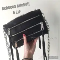 在飛比找Yahoo!奇摩拍賣優惠-補貨到 現貨Rebecca Minkoff 5 zip-黑色