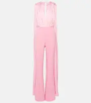 [Safiyaa] Safiyaa Bianca caped jumpsuit AU 10 gold