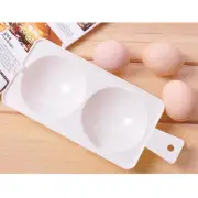 Poached Egg Holder Microwave Egg Steamer Poached Egg Cooker Double Egg Poacher