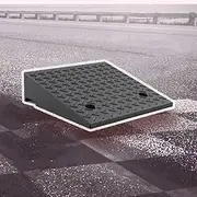 MAEEHDNKM Heavy Duty Driveway Ramps, Portable Wheelchair Curb Ramps, Non-Slip Doorway Threshold Ramp, Loading Ramp Shed Ramps for Automotive Sidewalk Garage(H 13cm)