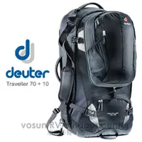 在飛比找蝦皮購物優惠-【德國 Deuter】送》健行登山背包 70+10L Tra