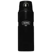 Thermos Stainless King Vacuum Insulated Bottle with Flip Lid 710mL - Matte Black