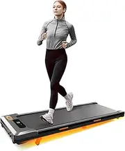 [AIRHOT] Under Desk Treadmill, Walking Pad 2 in 1 for Walking and Jogging, Portable Walking Treadmill with Remote Control Lanyard for Home/Office, 2.5HP Low-Noise Desk Treadmill in LED Display