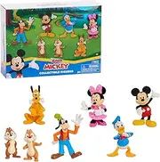 Mickey Mouse Disney 38621 7-Piece Figure Set Amazon Exclusive Mailer Figure