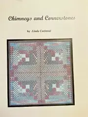Needlepoint Chart Linda Corirossi Chimneys and Cornerstones Designed for 18 Mesh
