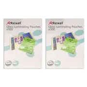 200pc Rexel A3 Laminating Pouches/Sheets 150 Micron f/Document/Photos Protection