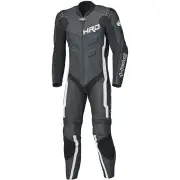 Expite Black White 1PC Leather Motorcycle Suit