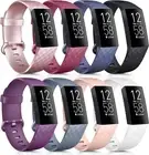 For Fitbit Charge 4 3 Replacement Band Soft Silicone Bracelet Strap Wristband AU