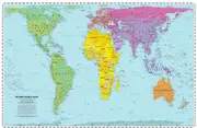 Peters World Map by WorldView Paperback Book