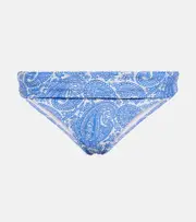 [Heidi Klein] Heidi Klein Cap Mala folded bikini bottoms AU 14 blue