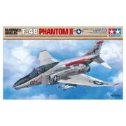 Tamiya 1/48 F-4B Phantom II Plastic Model Kit Navy Version 61121 Used