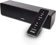 Mini Dialogue Clarifying Sound Bar with Patented Hearing Technology, Six Levels of Voice Boost - 30-Day Home Trial- AccuVoice AV100- Black