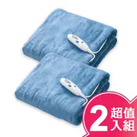 在飛比找momo購物網優惠-【美國BIDDEFORD】智慧型輕柔電熱毯(OTD-T藍色/