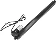 Electric Linear Actuator, Motion Actuator Black 12VDC 400mm Stoke IP65 for Bed (Actuator with Controller Remote Control)