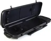 GEWA Air 2.1 Oblong Violin Case - Black, 4/4 Size