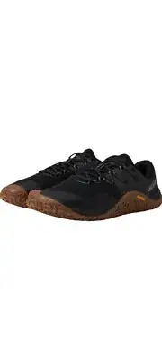 Merrell Womens Shoes Trail Glove 7 Hiking Outdoor Black Gum Mesh J067708 Sz 9