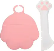 1Set Pet Food Can Cover Replaceable Lids with Feeding Spoon Safe Flexible for Cat Dog Food Storage Prevents Spoilage Drying out Easy to Use