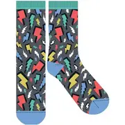 Frankly Funny Novelty Socks One Size Fits Most - Lightning Bolts, EJF E6349
