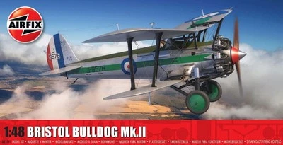 Airfix Products A05141 1:48 Bristol Bulldog Mk.II Bi-Plane Plastic Model Kit