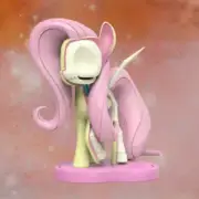 Mighty Jaxx Freenys Hidden Dissectibles My Little Pony Series 1 Fluttershy New