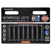 Panasonic Eneloop Rechargeable AA PRO Batteries 8 PK