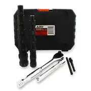 ABN Bolt Remover and Extractor Socket Set - 17pc Remover Sockets and Ratchet