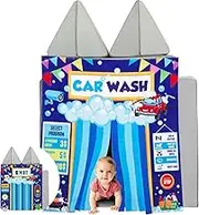 2pcs Play Panel for Kids Play Couch Children’s Foam Sofa Couch Panel for Toddler Modular Portable Sofa Playroom Furniture Accessories Home Game Gifts (Car Wash Store, Play Couch not Included)