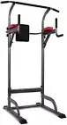 Everfit Weight Bench Adjustable Chip Pull up Bar Rack Dip Bars Gym Lifting FI...