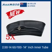5x 60/100-14 Inch 2.75/2.50-14 Inner Tube for Thumpstar Atomik Pitpro Dirt Bikes
