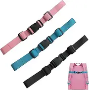 Chest Strap Backpack Children's Set, Backpack Strap, Backpack Carrier, for Securing Backpacks So That They Do Not Slip Off The Shoulders, Can Be Used for Most Backpacks