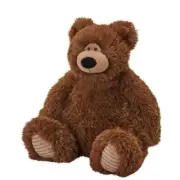 Brown Bear Soft Plush Toy Large Weighted 15"/38cm Wild Republic