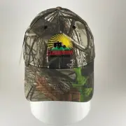 NEXT Camo Adjustable Hook & Loop Strap Ball Cap Clear View Farm Services NWT