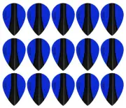 5 New Sets Harrows Retina X Pear Dart Flights – Ships w/ Tracking - Blue