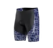 Men Cycling Gel Padded Sublimation Shorts