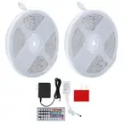 H 10m LED Strip Lights RGB LED Light Strip Tape With 44 Keys Remote Control New