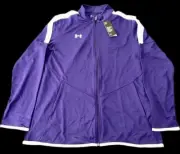 Under Armour Full Zip Purple White Jacket Men’s XL New $50 MSRP