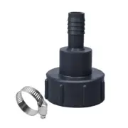 Water Tank Tote Fittings Adapter 275 330 Gallon IBC Tank Drain Adapter to Gar...