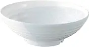 J-Kitchens Melamine φ0.9 inch (24.1 mm) Hagori Sensuji Noodle Pot, White Gloss