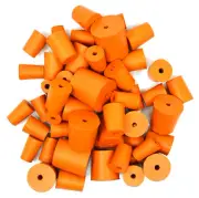 Assorted Rubber Stoppers with One Hole, 50/PK - Eisco Labs