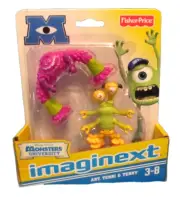 Disney Pixar Monsters University Figures Art Terri & Terry Imaginext
