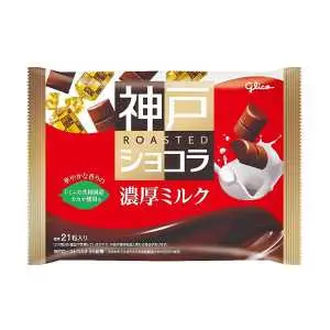 [唐吉軻德] Glico格力高 神戶ROSETED 巧克力 香濃牛奶味 155g
