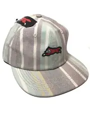 Billionaire Boys Club ICE CREAM Sluggo Dad Hat Striped Multi Color Strapback
