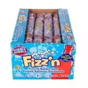 336 Fizz'n Gumballs 6 LBs Bulk Wrapped Candy Gum Ball Tubes FREE SHIP 48 States